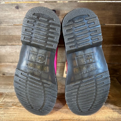 New NWOB Womens Dr Martens 1460 Clash Pink Smooth Leather Combat Boots Size 6 M - Picture 5 of 6