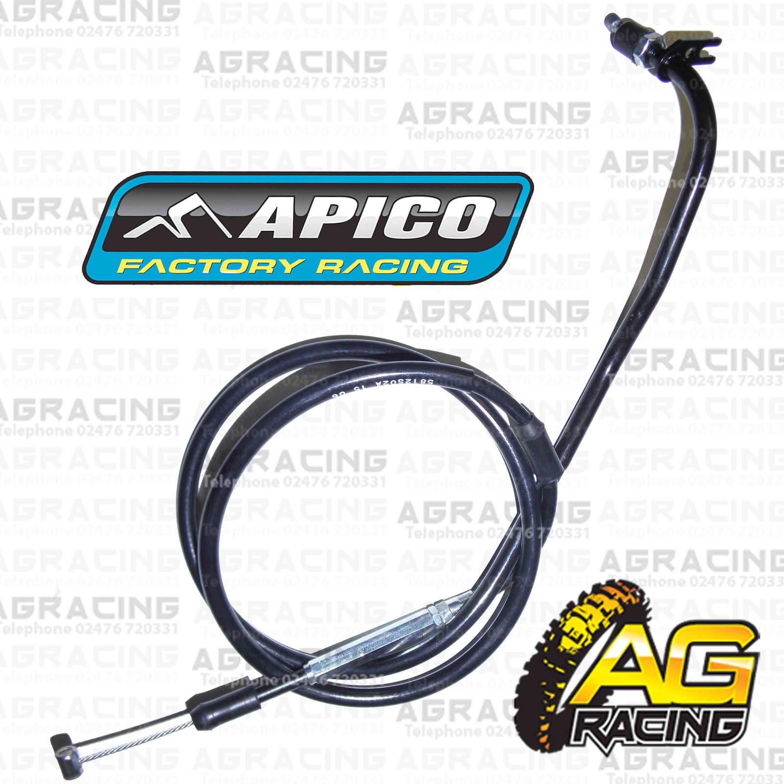 Apico Black Clutch Cable For Honda CRF 250R 20102013 CRF 450R 2009