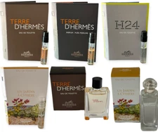 Hermes Paris Perfume Collection Men and Women Travel Size Fragrance