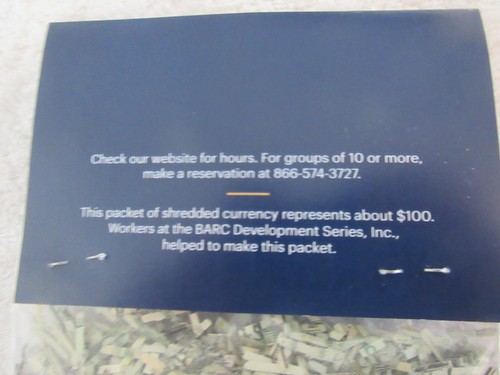 Shredded Currency Federal Reserve Bank Philadelphia $100 - Picture 5 of 8