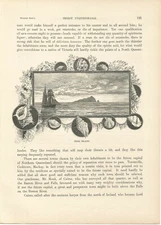 AUSTRALIA  PEAK ISLAND /  SHIP BOAT  SEA  SHELLS 1890 ENGRAVING ANTIQUE PRINT