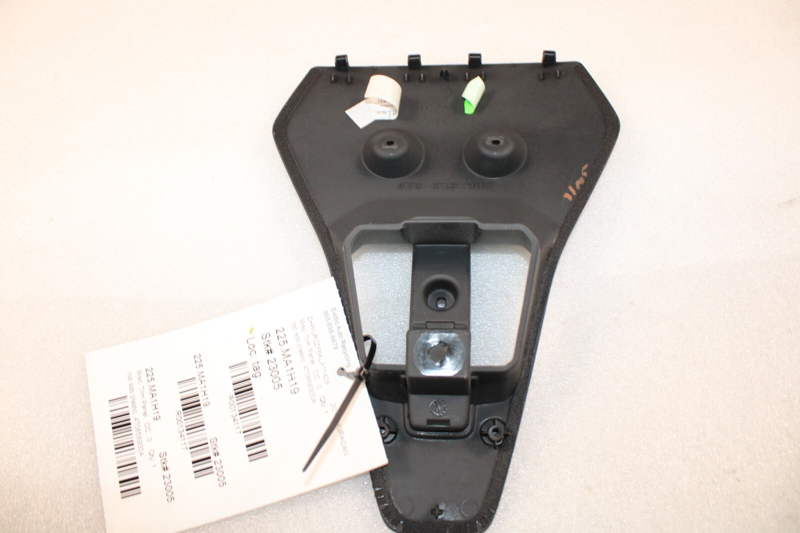 Lamborghini Huracan, LP580, LP610, Upper Speedometer Trim, Used, P/N 4T0858900A