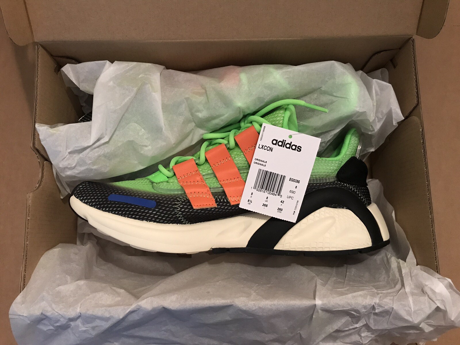 adidas lxcon solar green
