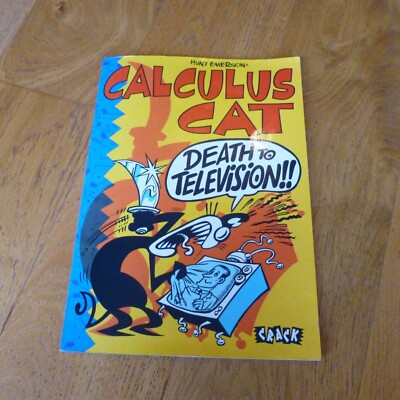 Calculus Cat Death to Television Graphic Novel Crack Hunt Emerson READ 