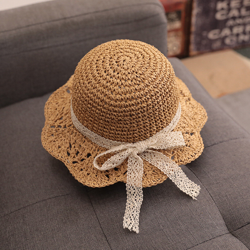 beige sun hat
