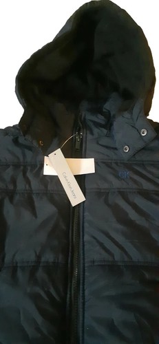 New Calvin Klein Jeans Boys Puffed Coat Jacket Size S (8) - Picture 4 of 6