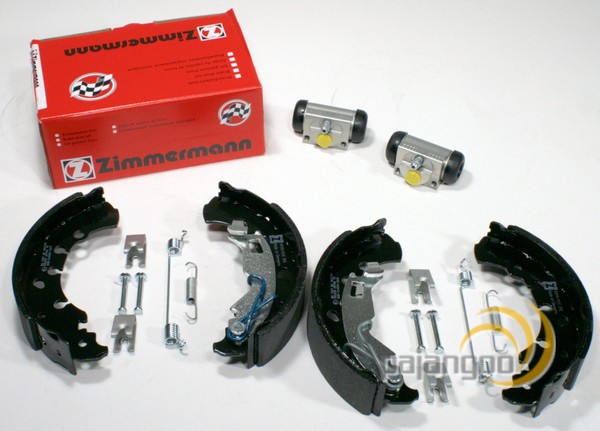 Zimmermann Bremsbacken Ø 203 Mm + ZubehöR Radzylinder Hinten FüR Fiat Panda-image