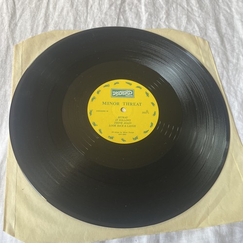 Minor Threat Out Of Step LP Vinyl Record *Original 1983 $3.50 Post - Picture 16 of 20