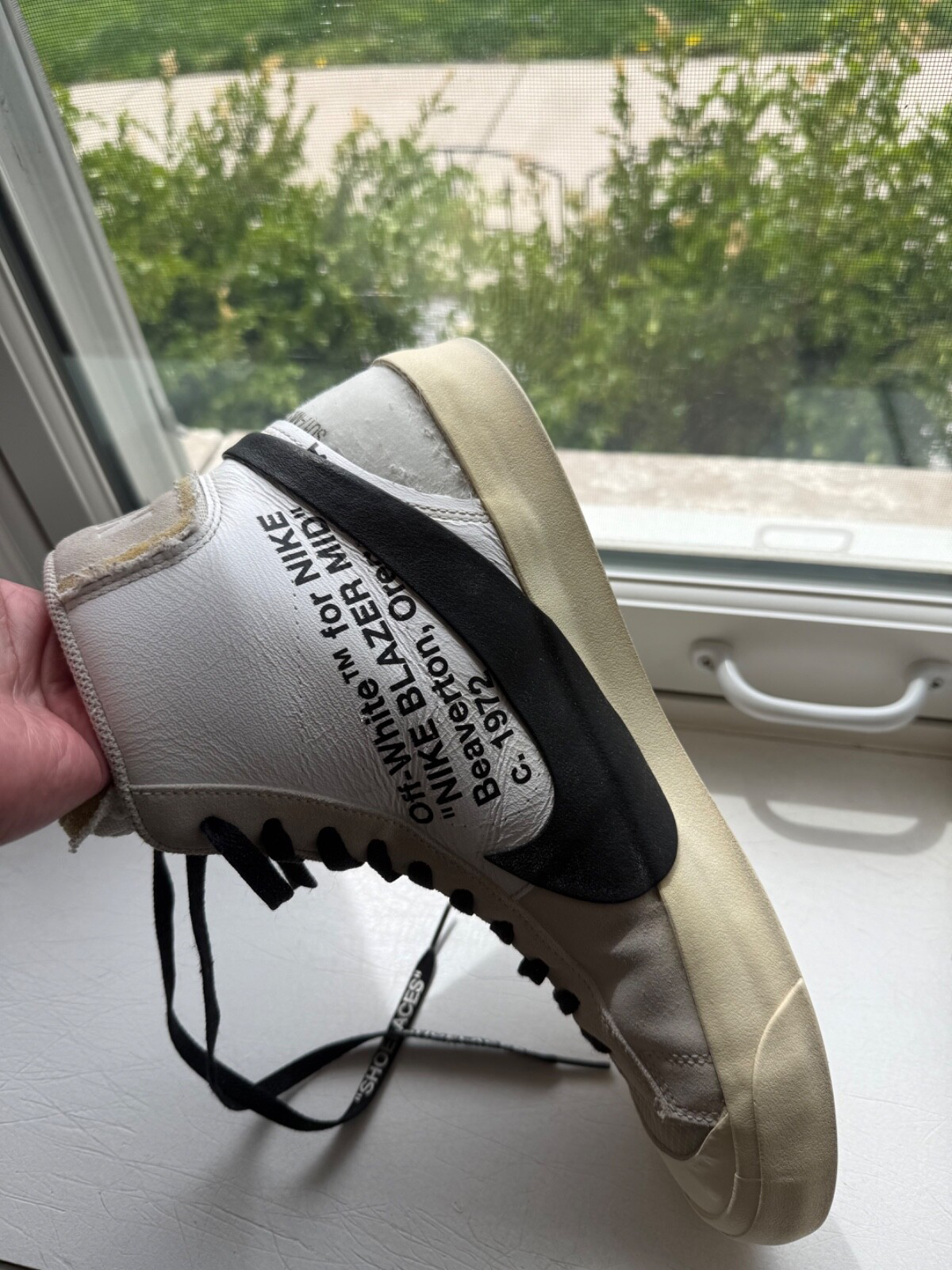 OFF WHITE X NIKE Taglia 12 Nike Off White x Blazer Mid The Ten