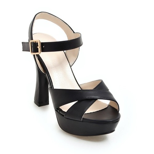 Womens Plus Size Sandals High Heel Sandals Platform Sandals Summer Casual Shoes - Picture 16 of 21
