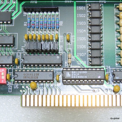 ISA Digital I/O Card Used 3440500801 VER.A1 PCB-I-E-1842=9H31 - Picture 9 of 12