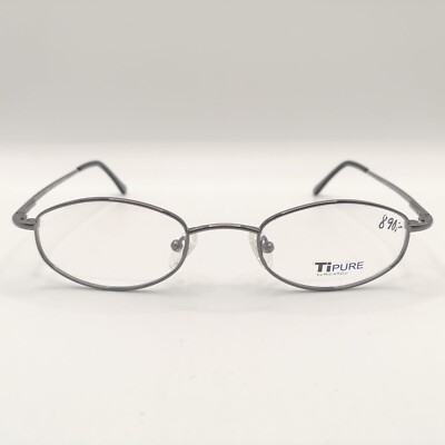 TiPure by Ricardo Sweden Brille Ti-225 c2 neu 47/21 135 oval grau 