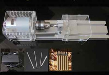 Mini Lathe Polisher Machine DIY Wood Lathe Table Saw power for polishing Cutting