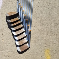 MACGREGOR TOURNEY COLOKROM IRON SET  ~~  2-9  ~~  COPPER FACES