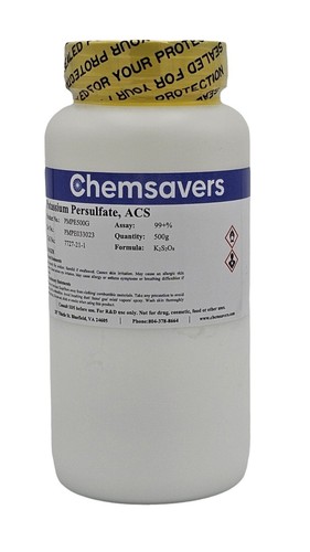 Potassium Persulfate, ACS, 99+%, 500g - Picture 1 of 2