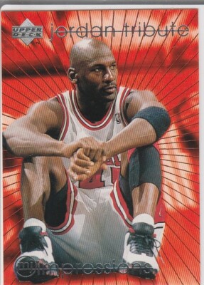 MICHAEL JORDAN Upper Deck MJ IMPRESSIONS Basketball Card