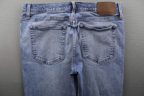 Pantalones de mezclilla atléticos J.Crew Mercantile Flex 2019 para hombre talla 36x30 (MSR 36x29) - Imagen 11 de 12