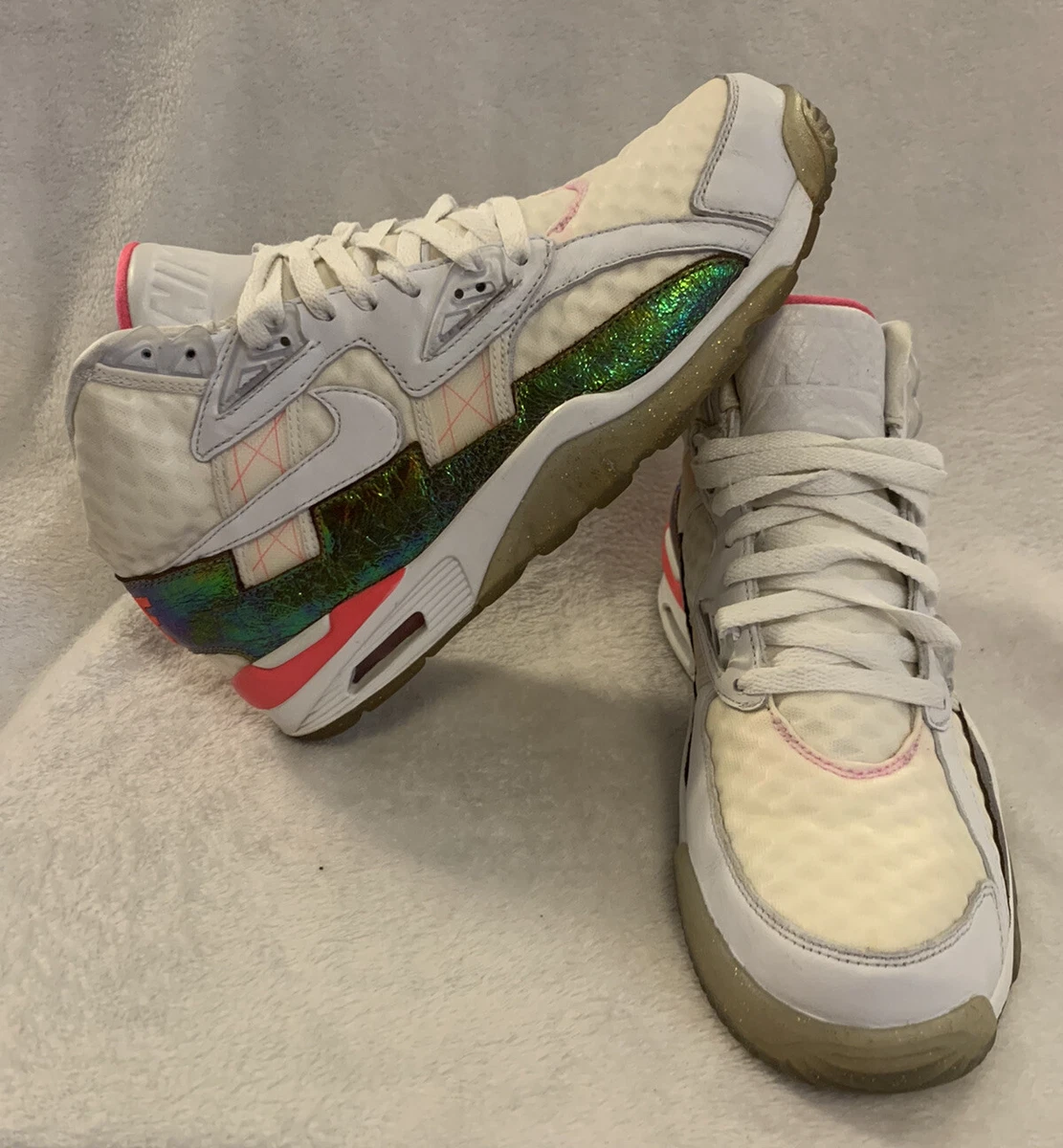 Nike Air Trainer SC PRM QS High White Hyper Punch for Sale  display picture 1