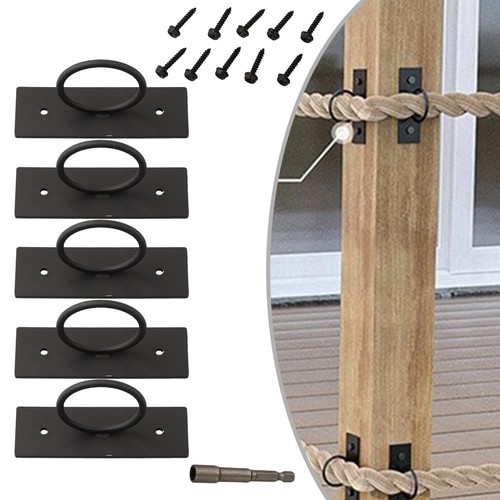 Reinigen Sie Ihre Outdoor Zuverlässige Edelstahlseilhalter für mehrere Anwendu - Bild 9 von 12