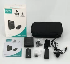 Movo WMX-1-UL USB-C / USB Wireless Lavalier Microphone USB & USB-C Receiver