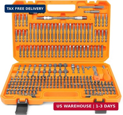 Amartisan 258-Piece Ultimate Screwdriver Bit Set,Chrome Vanadium Steel Driver Bi