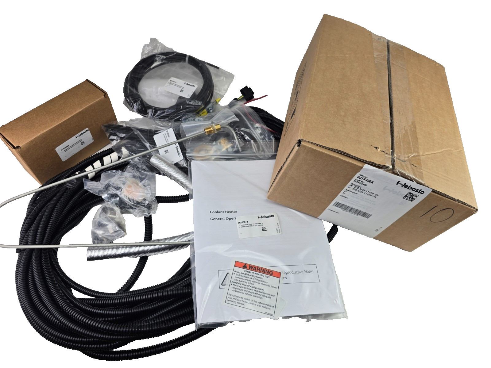 Webasto Thermo Top EVO 5kw Diesel 12V Coolant Heater Smartemp 3.0BT Kit 5013920A