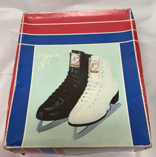 Figure 8's Ice Skates Women's Size 5 White Blade Size 8-1/3
