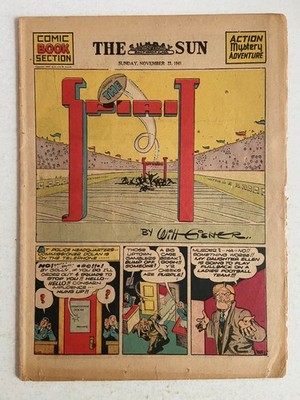 SPIRIT WEEKLY NEWSPAPER COMIC November 23 1941 - SEE PICS
