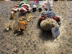 Lot Of Christmas Ornaments Decor Santa Hawaiian Angel bear plush — photo 6