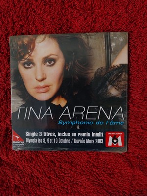 TINA ARENA CD 3 TITEL SYMPHONIE DE L'AME 2002 FRANKREICH VERSIEGELT 