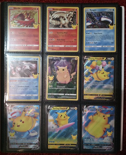 Pokémon Celebrations KOMPLETNY + Promocje + 25th Anniversary McDonald's HOLO Set