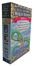 Magic Tree House Merlin Missions Books 1-4 Boxed Set | Mary Pope Osborne | Box