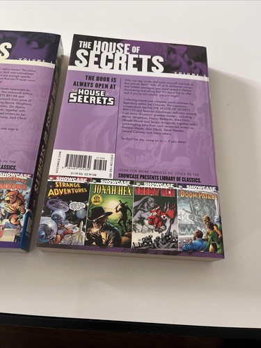 DC SHOWCASE PRESENTS The House of Secrets Vol 1 & Vol 2 TPB Set Lot Horror - Picture 6 of 6