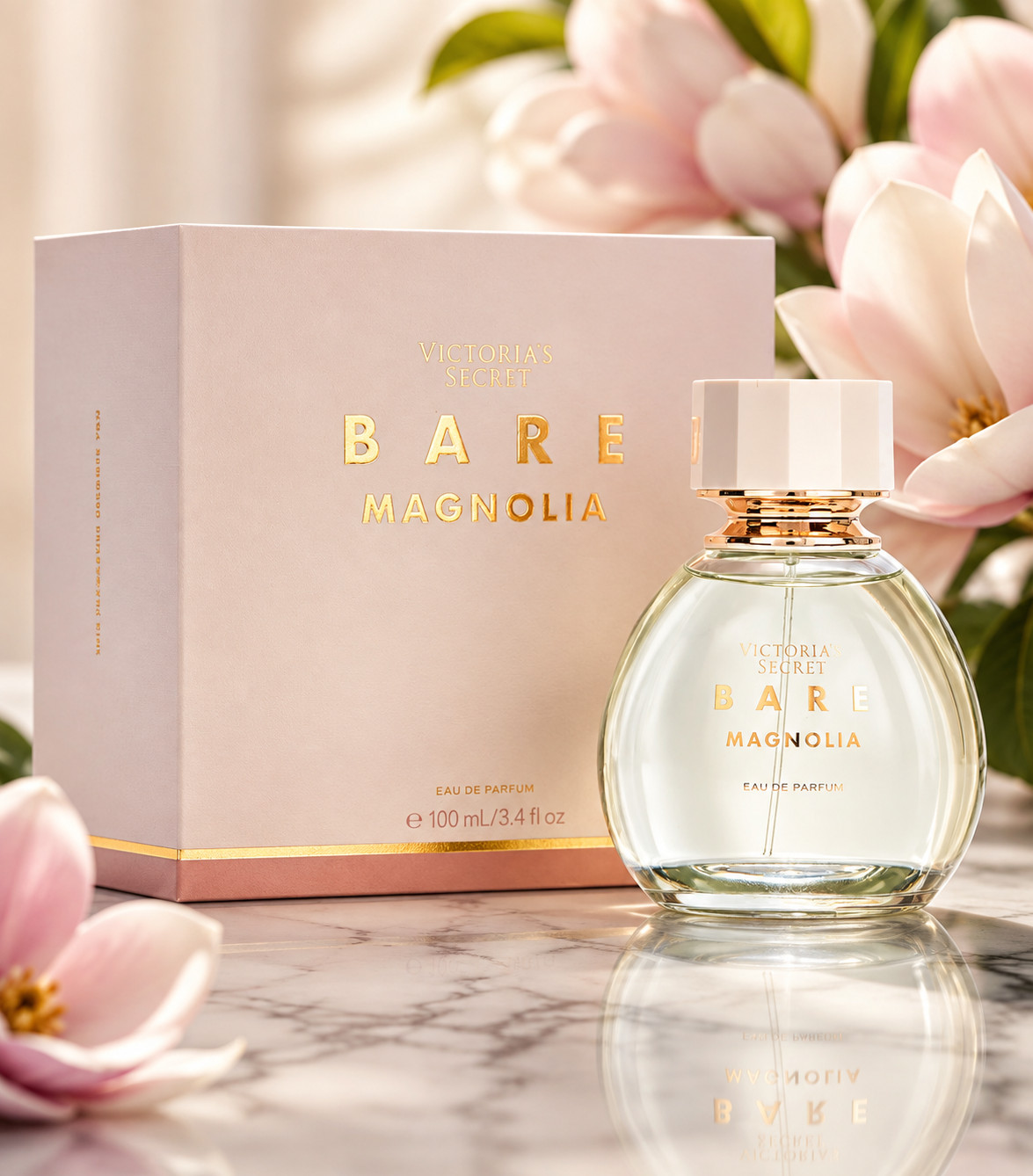 BARE MAGNOLIA Perfume Victoria's Secret 3.4 Oz 100 ml EDP Eau De Parfum Spray