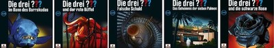 5 CDs * DIE DREI ??? (FRAGEZEICHEN) - FOLGE / CD 236-240 IM SET # NEU OVP =