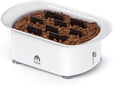 Slow Feeder Dog Bowls with Maze Puzzle Anti-Slip 2-6 cups Slow Feeding Pet Food