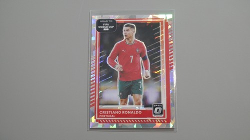 Cristiano Ronaldo [Ice Optic] #91 2025 Panini Donruss Road to FIFA card