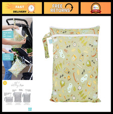 Waterproof Wet Dry Bag for Baby, Travel, Swim, Cloth Diapers, Gym, Pool - Reusab