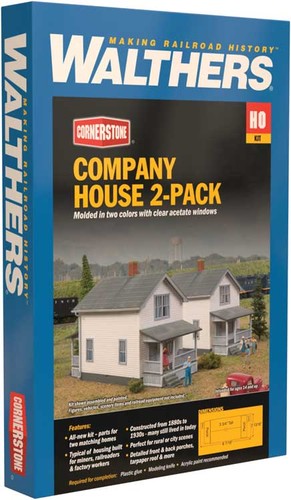 Walthers 3790 Company House Kit 2/