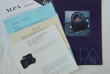 Alpa Reflex. Folleto 11 si y extras