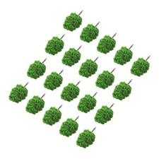 20 Plastic Model Trees for Train Diorama Miniature Landscapes and Gaming