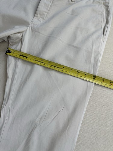 Mason’s New York Pantalone Chino Uomo US 36x35 IT 52 Grigio Chiaro Slim Fit Elasticizzato - Foto 13 di 24