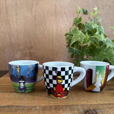 BIALETTI Espresso Mug Cup 3 Set