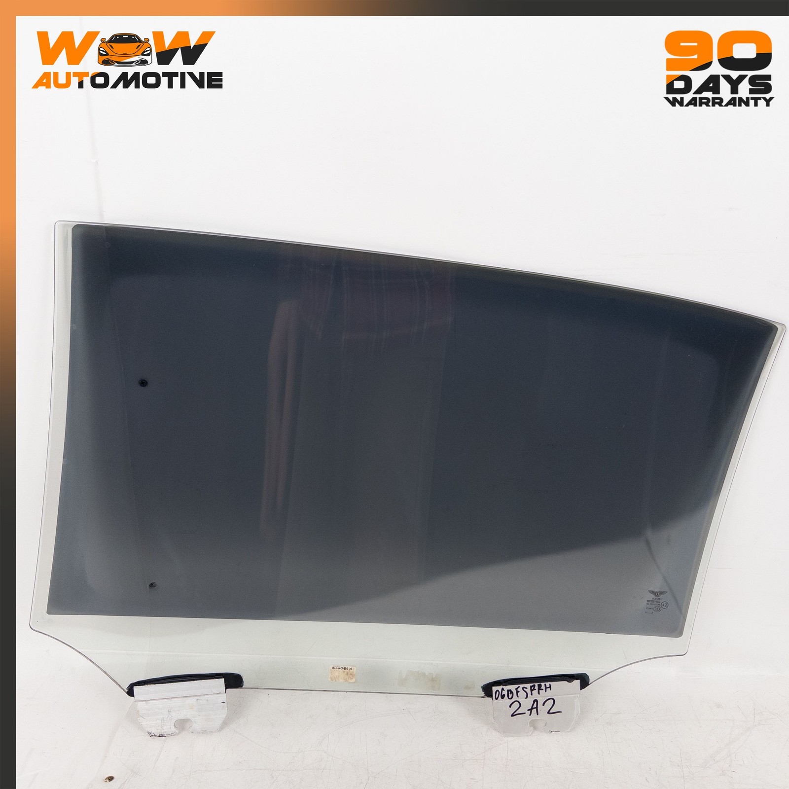 06-13 BENTLEY CONTINENTAL FLYING SPUR REAR RIGHT PASSENGER SIDE WINDOW GLASS OEM