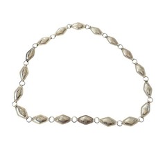 Vintage Silver Metal Concho Belt Southwest Western Y2K Hook Clasp 39