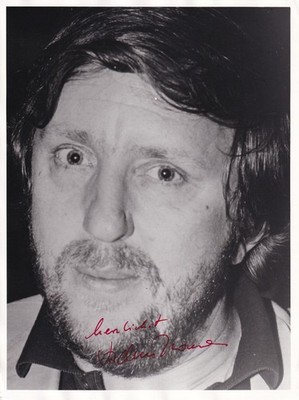 Vadim Glowna Original Autograph on Large Photo