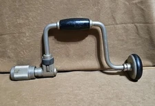 Vintage Stanley 10" Bell System Brace Hand Drill