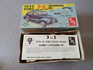 Vintage Survivor AMT 1939 Ford Sedan Excellent Build.