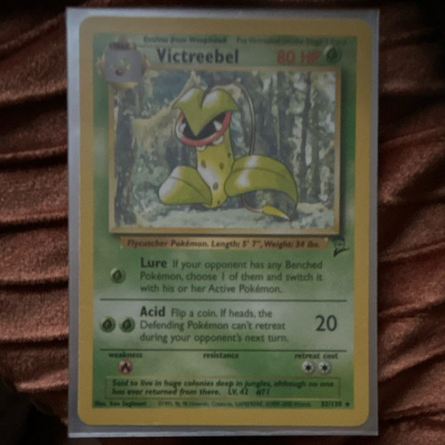 Victreebel 14/64 Jungle Unlimited Rare 1999 Regular Pokemon TCG WOTC