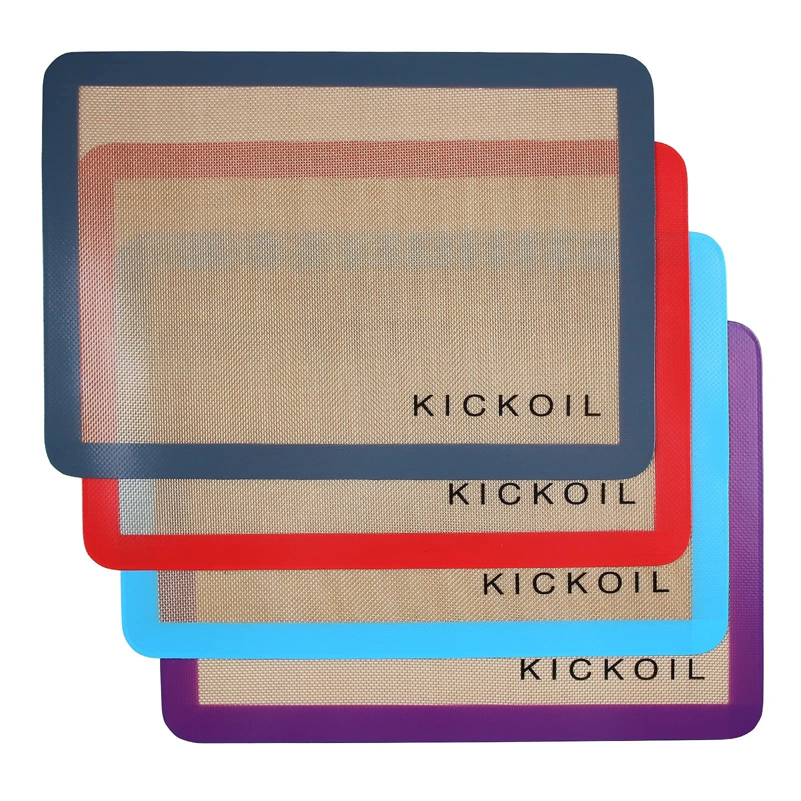 Silicone Baking Mat Large Set 4 Half Sheet-Silicone Bakeware Mat for Oven Reu...